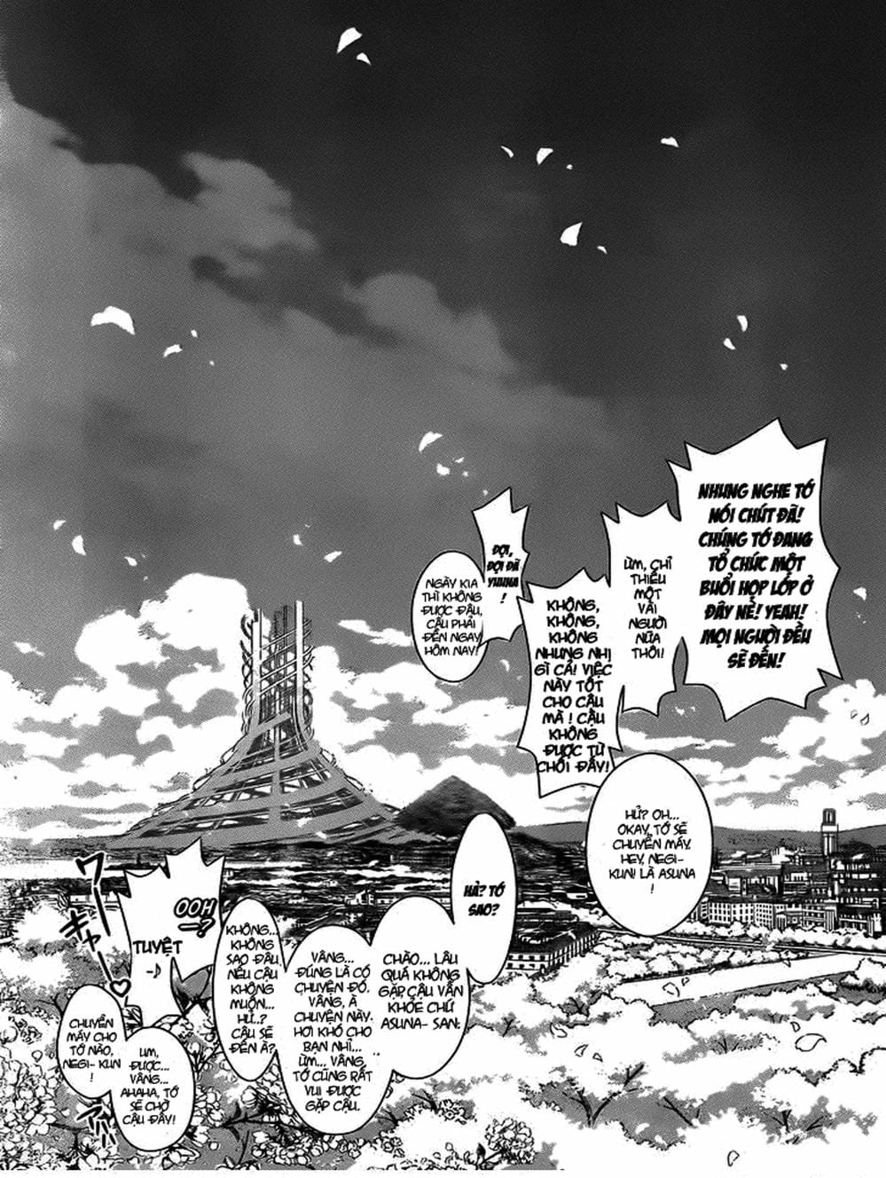 Truyện Tranh Pháp Sư Tí Hon Negima - Mahou Sensei Negima! trang 10