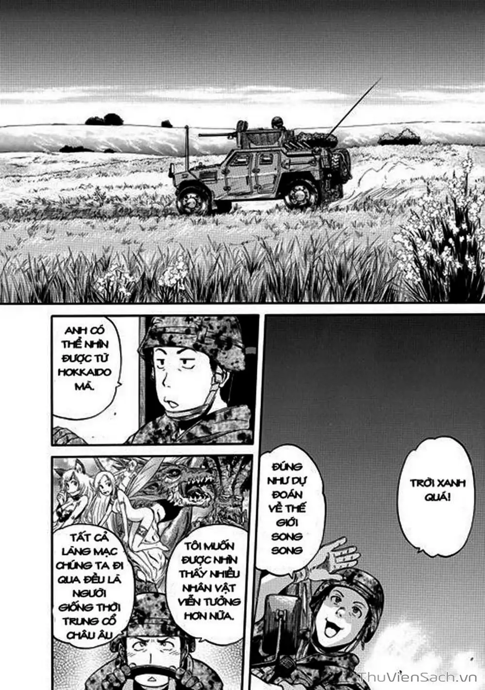 Truyện Tranh Phía Sau Cánh Cổng Bóng Tối Của Hư Không! trang 6