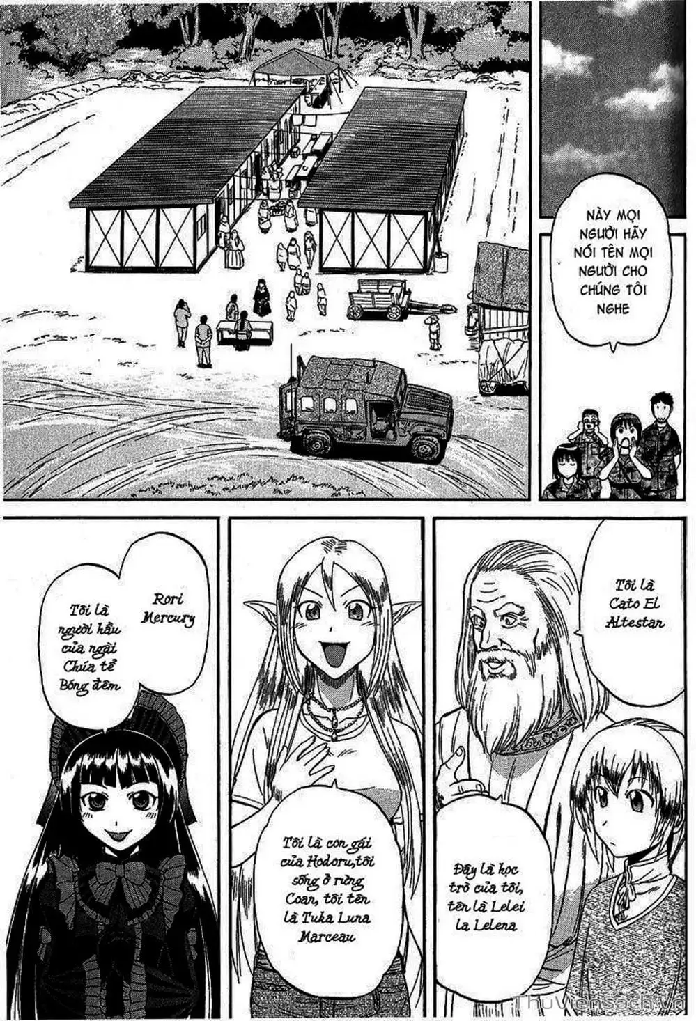 Truyện Tranh Phía Sau Cánh Cổng Bóng Tối Của Hư Không! trang 6