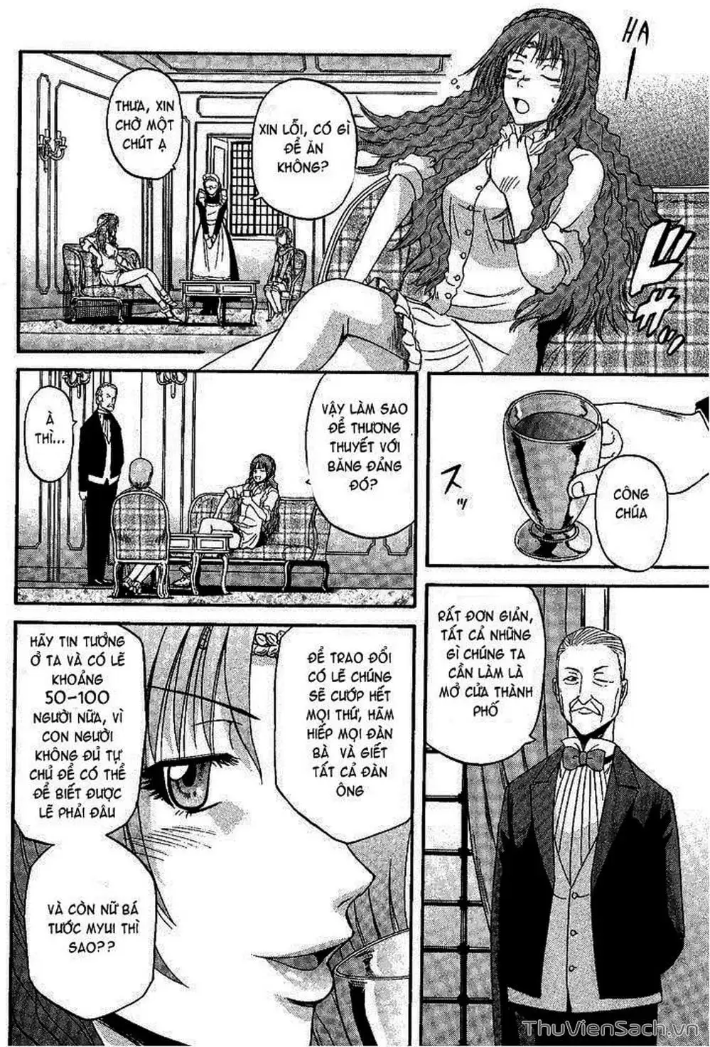 Truyện Tranh Phía Sau Cánh Cổng Bóng Tối Của Hư Không! trang 6