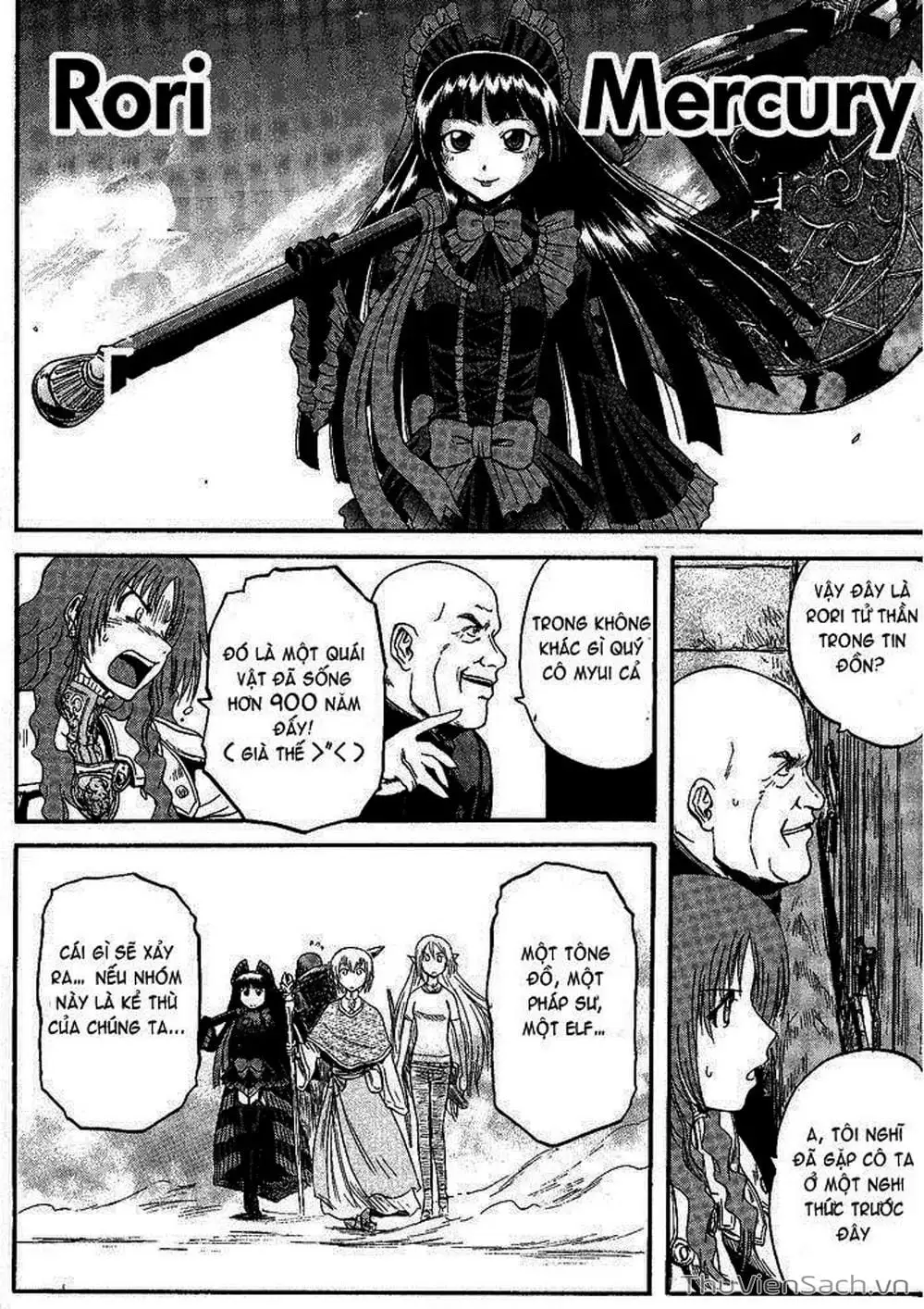 Truyện Tranh Phía Sau Cánh Cổng Bóng Tối Của Hư Không! trang 6