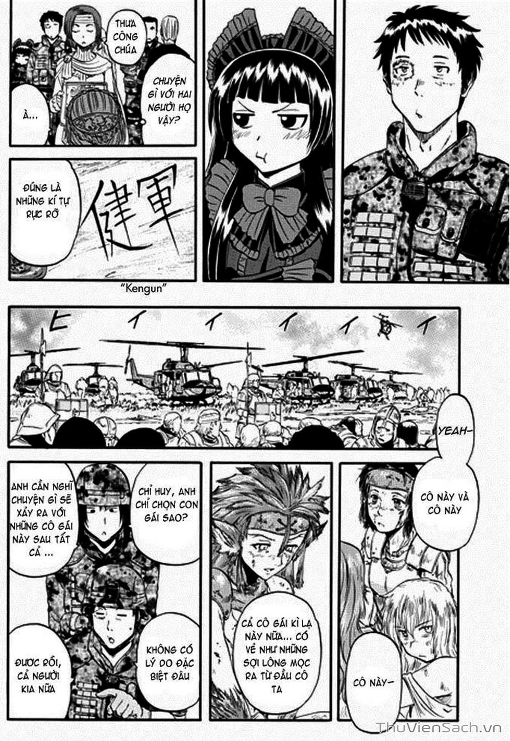 Truyện Tranh Phía Sau Cánh Cổng Bóng Tối Của Hư Không! trang 6