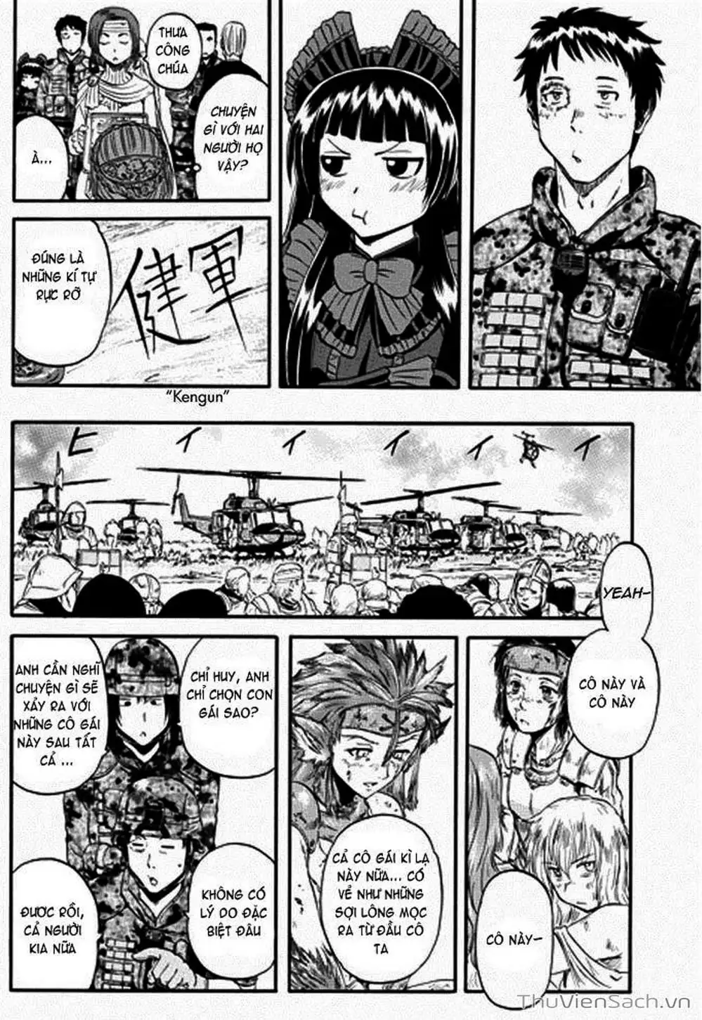 Truyện Tranh Phía Sau Cánh Cổng Bóng Tối Của Hư Không! trang 6