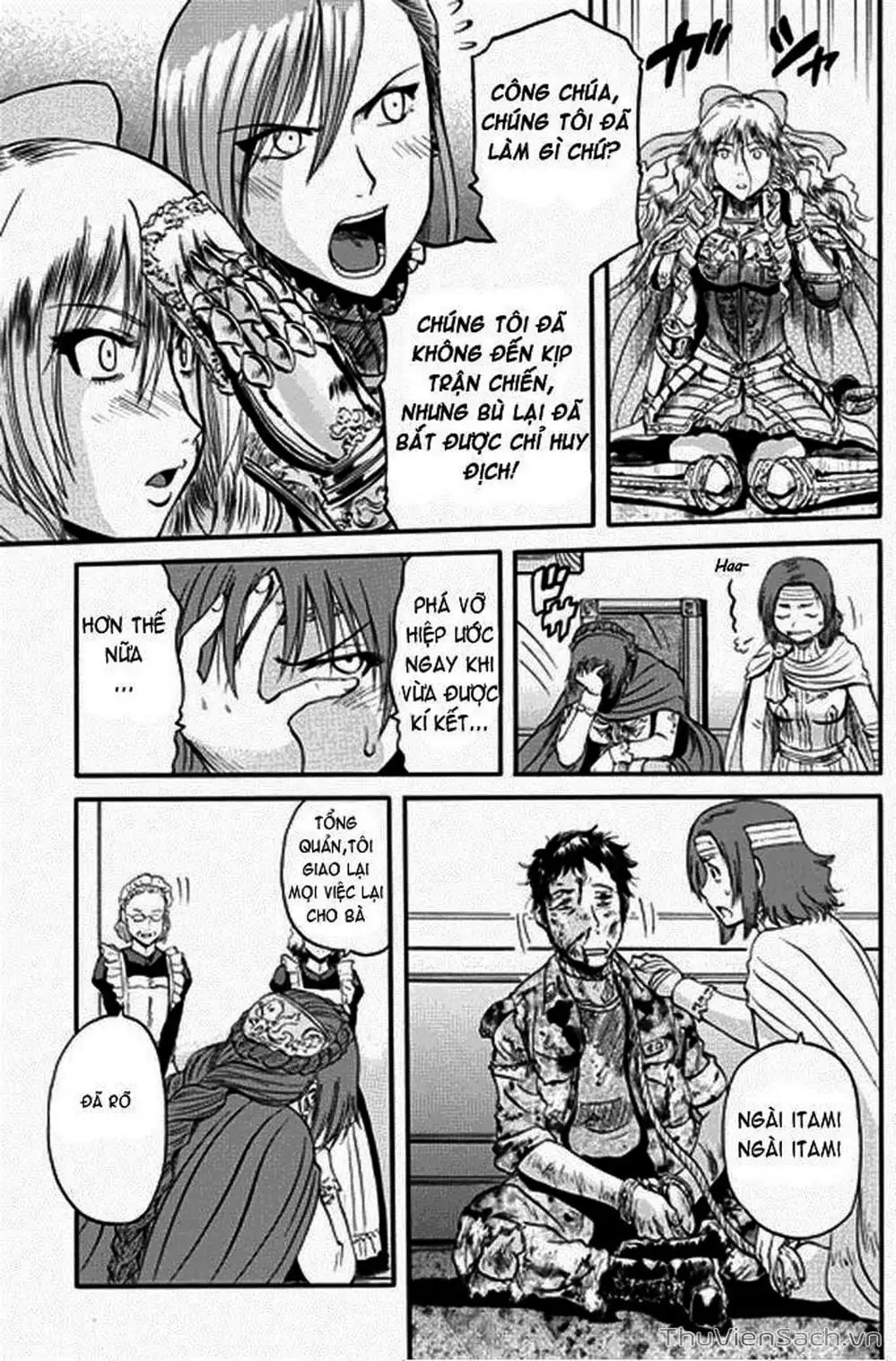 Truyện Tranh Phía Sau Cánh Cổng Bóng Tối Của Hư Không! trang 6