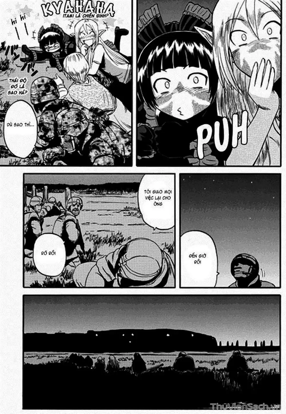 Truyện Tranh Phía Sau Cánh Cổng Bóng Tối Của Hư Không! trang 6