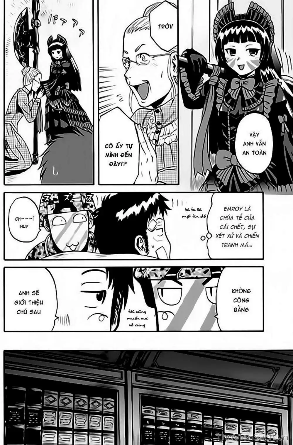 Truyện Tranh Phía Sau Cánh Cổng Bóng Tối Của Hư Không! trang 6