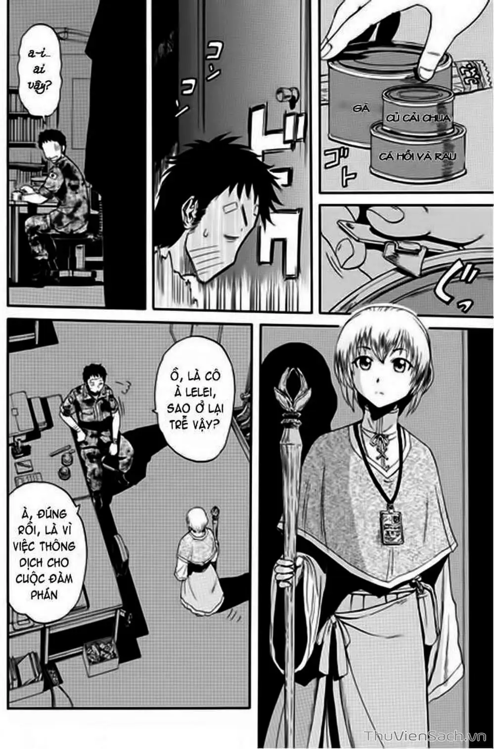 Truyện Tranh Phía Sau Cánh Cổng Bóng Tối Của Hư Không! trang 6