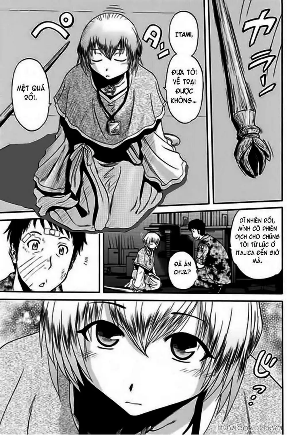 Truyện Tranh Phía Sau Cánh Cổng Bóng Tối Của Hư Không! trang 6