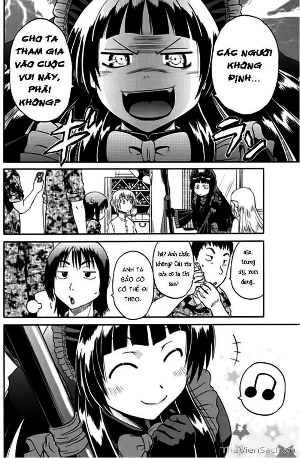 Truyện Tranh Phía Sau Cánh Cổng Bóng Tối Của Hư Không! trang 6