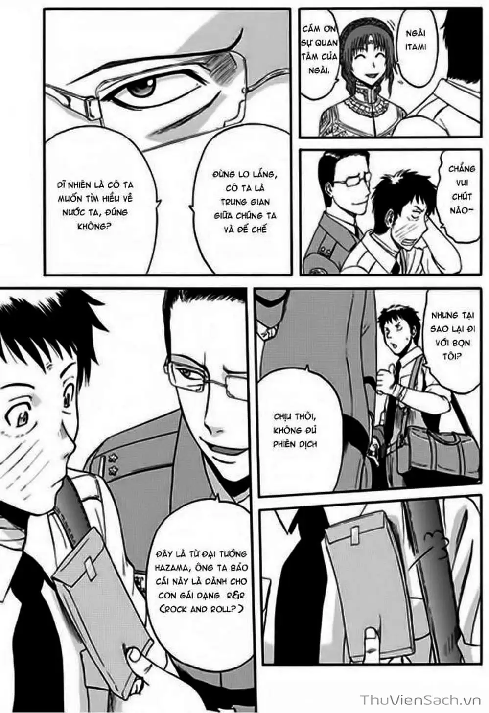 Truyện Tranh Phía Sau Cánh Cổng Bóng Tối Của Hư Không! trang 6