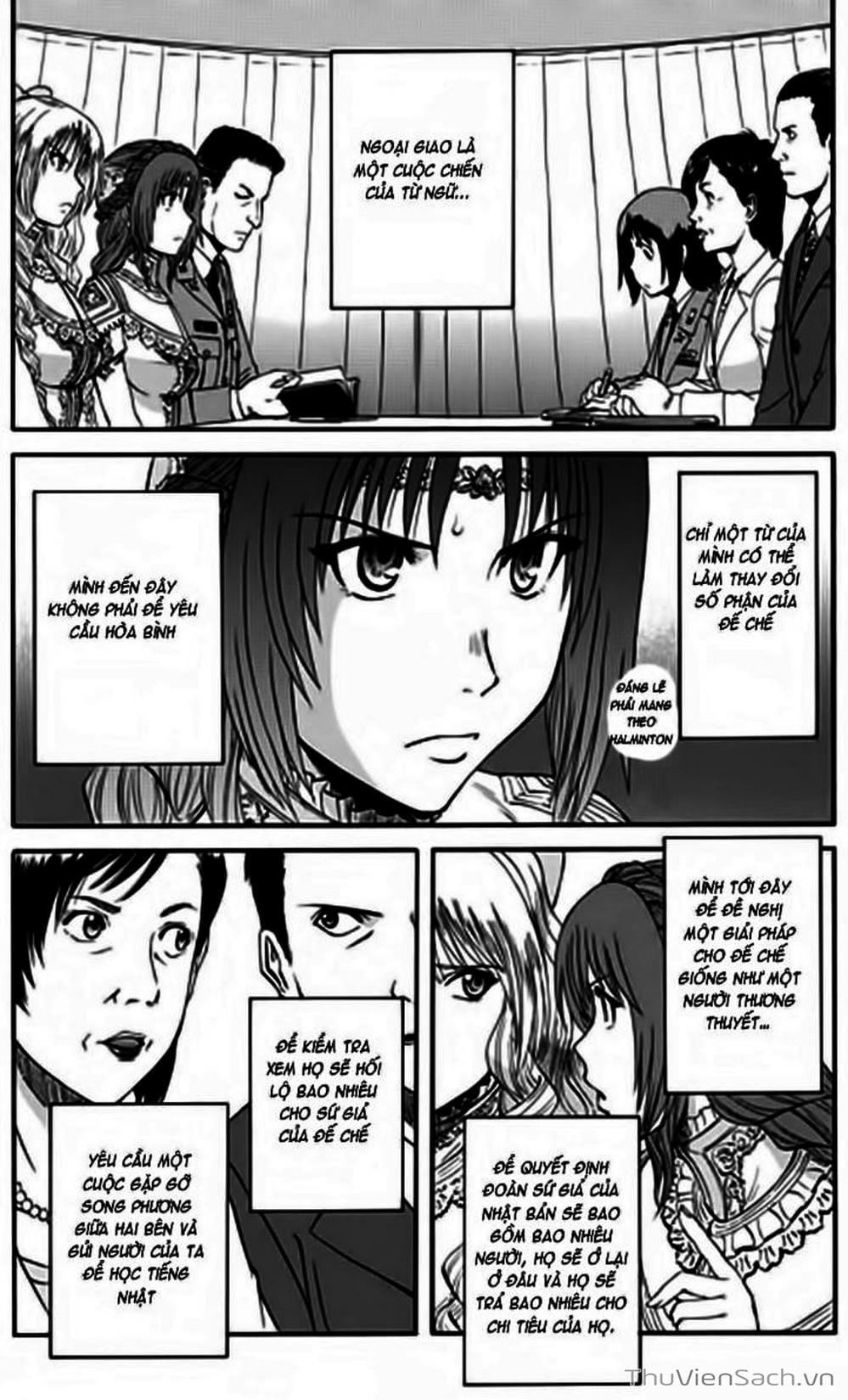 Truyện Tranh Phía Sau Cánh Cổng Bóng Tối Của Hư Không! trang 6