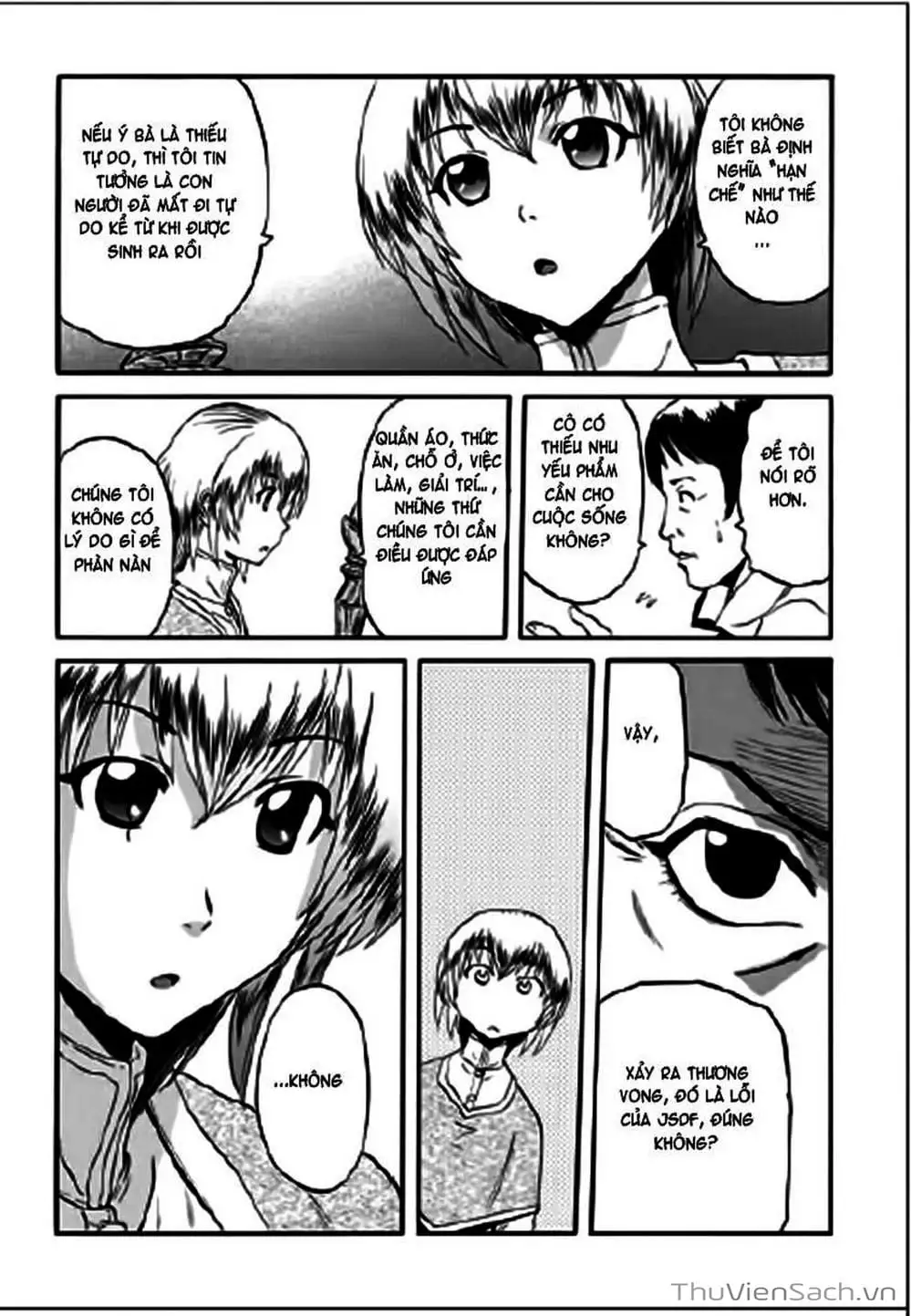 Truyện Tranh Phía Sau Cánh Cổng Bóng Tối Của Hư Không! trang 6