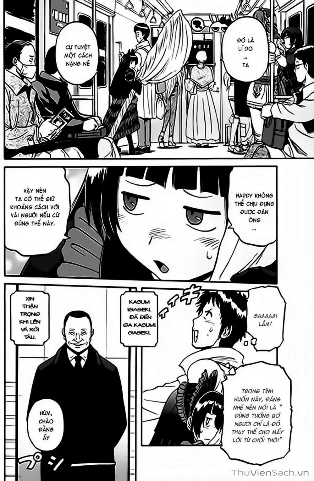 Truyện Tranh Phía Sau Cánh Cổng Bóng Tối Của Hư Không! trang 6