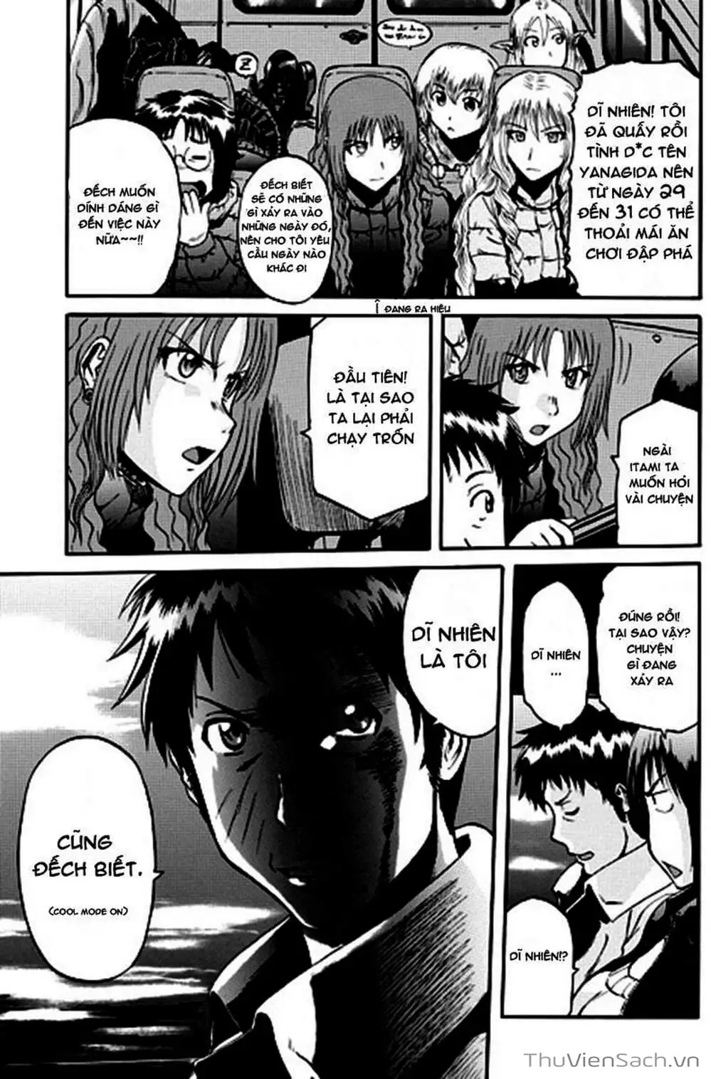 Truyện Tranh Phía Sau Cánh Cổng Bóng Tối Của Hư Không! trang 6