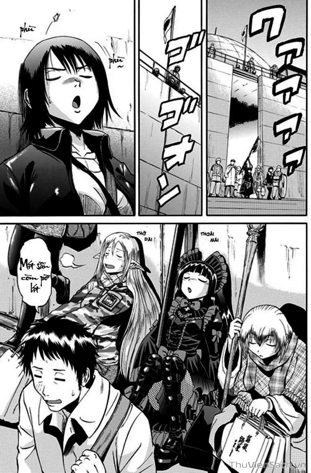Truyện Tranh Phía Sau Cánh Cổng Bóng Tối Của Hư Không! trang 6