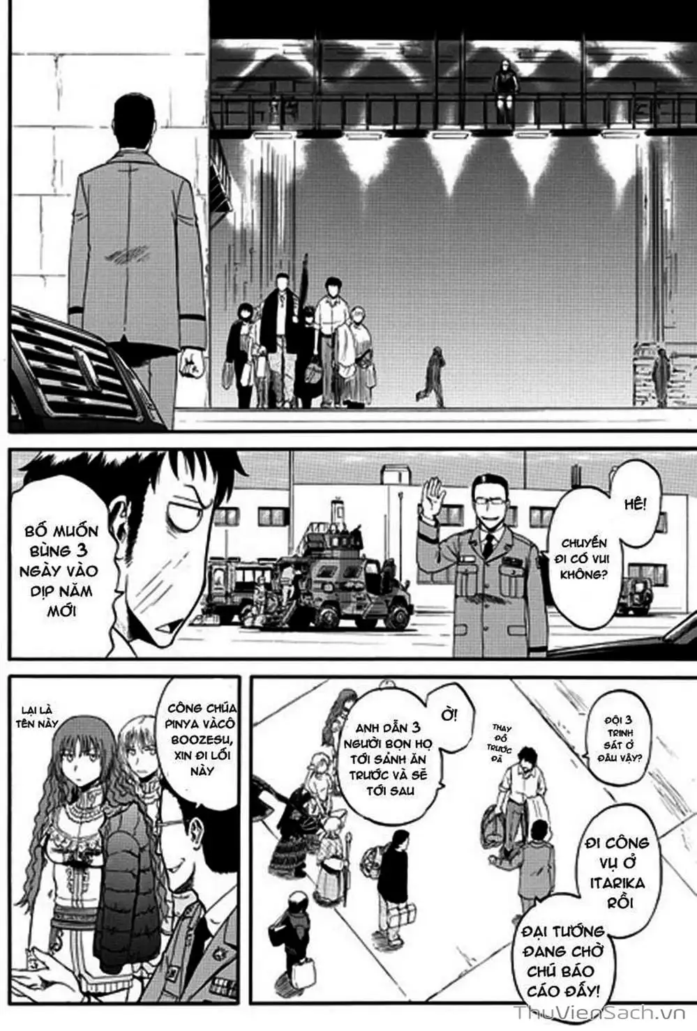 Truyện Tranh Phía Sau Cánh Cổng Bóng Tối Của Hư Không! trang 6