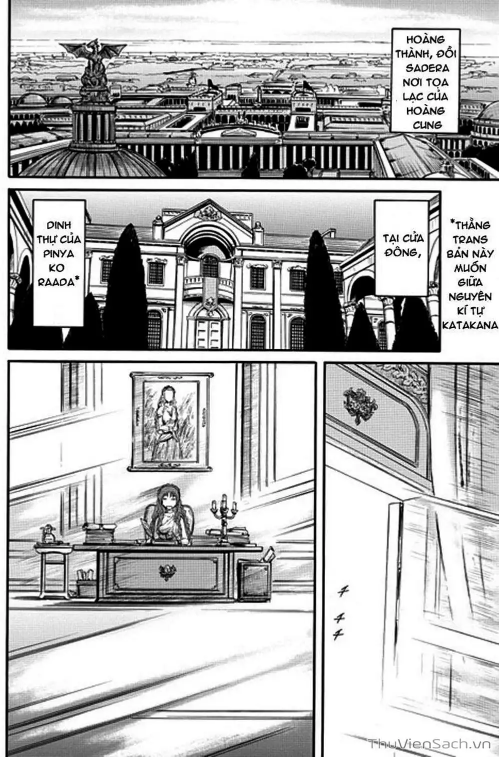 Truyện Tranh Phía Sau Cánh Cổng Bóng Tối Của Hư Không! trang 6
