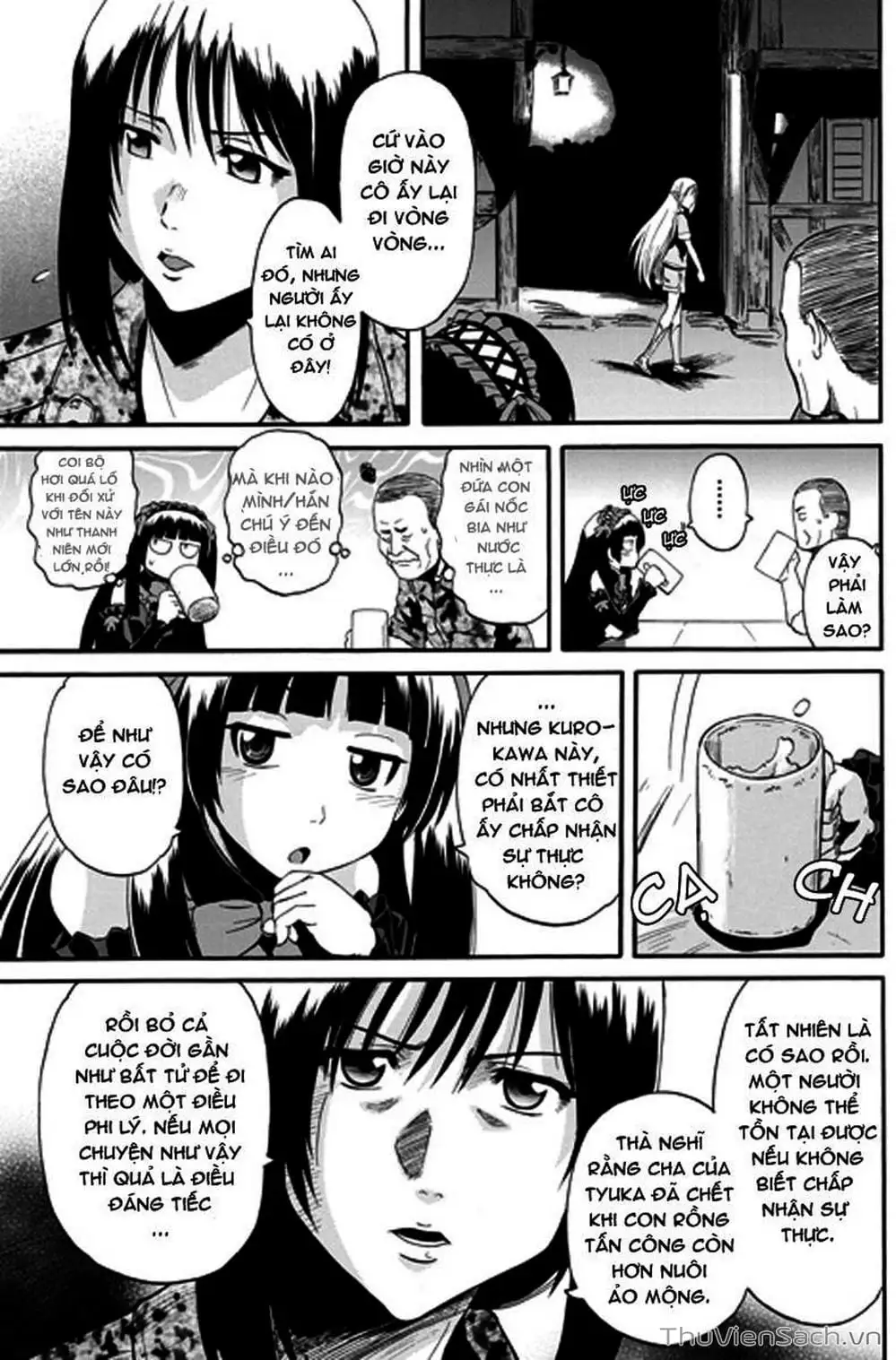Truyện Tranh Phía Sau Cánh Cổng Bóng Tối Của Hư Không! trang 6