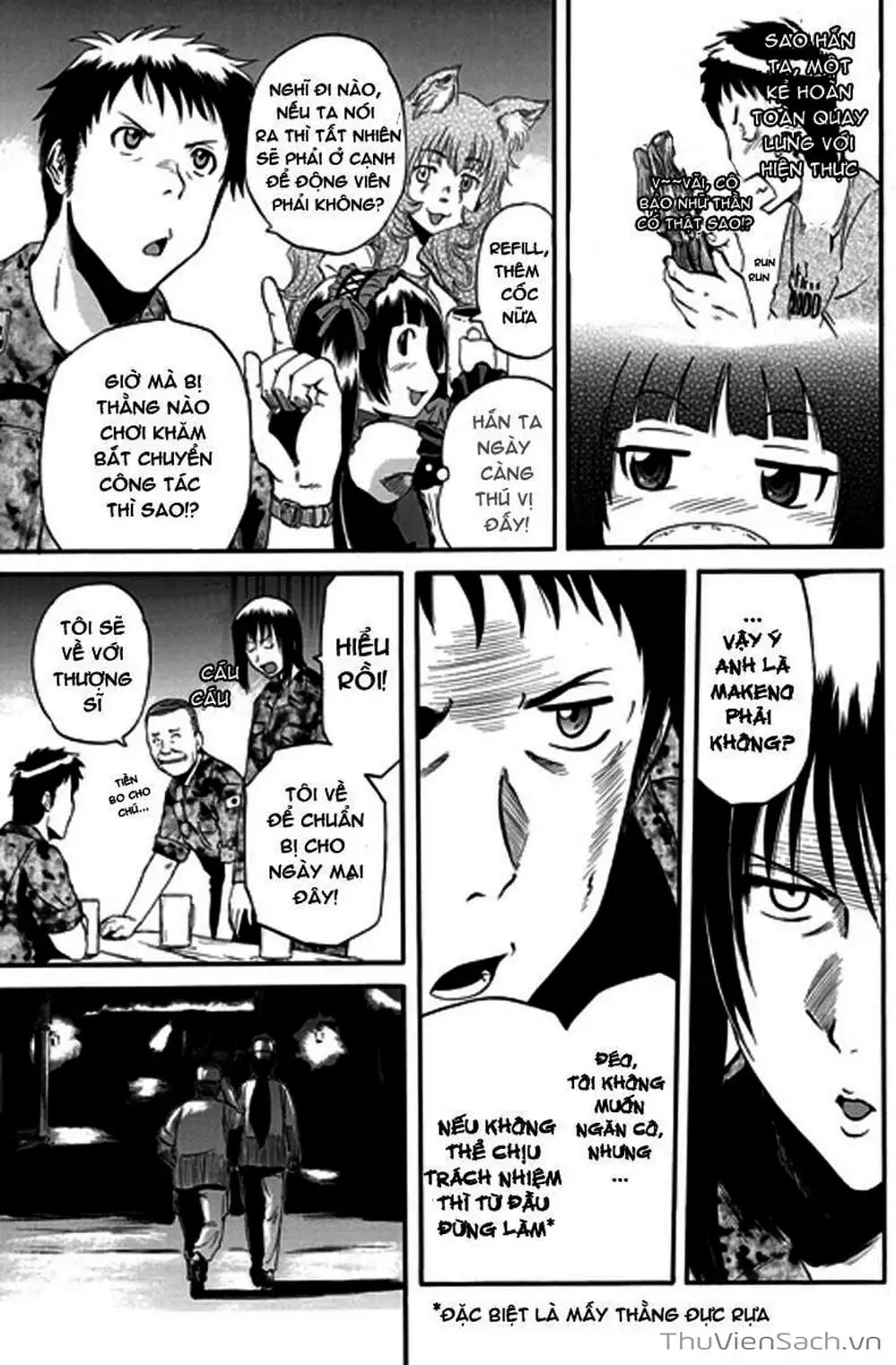 Truyện Tranh Phía Sau Cánh Cổng Bóng Tối Của Hư Không! trang 6