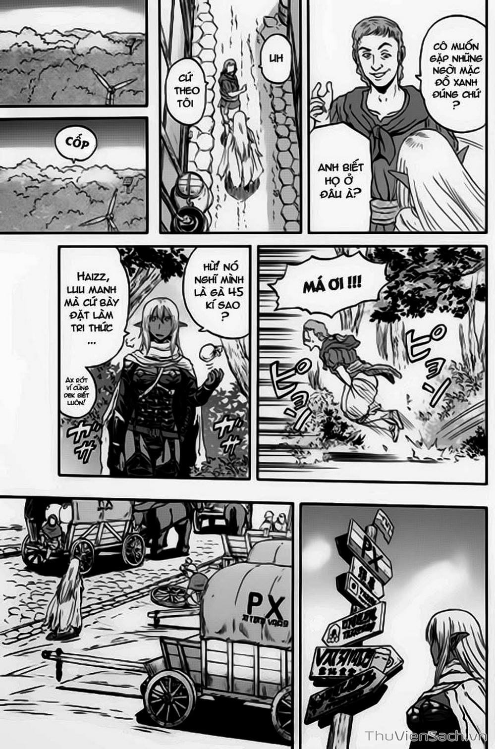 Truyện Tranh Phía Sau Cánh Cổng Bóng Tối Của Hư Không! trang 6