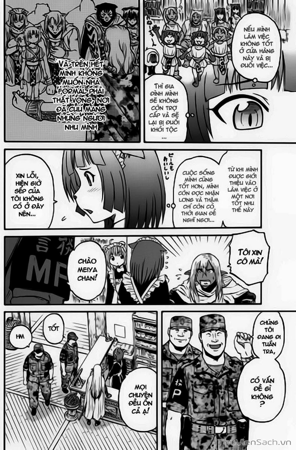 Truyện Tranh Phía Sau Cánh Cổng Bóng Tối Của Hư Không! trang 6