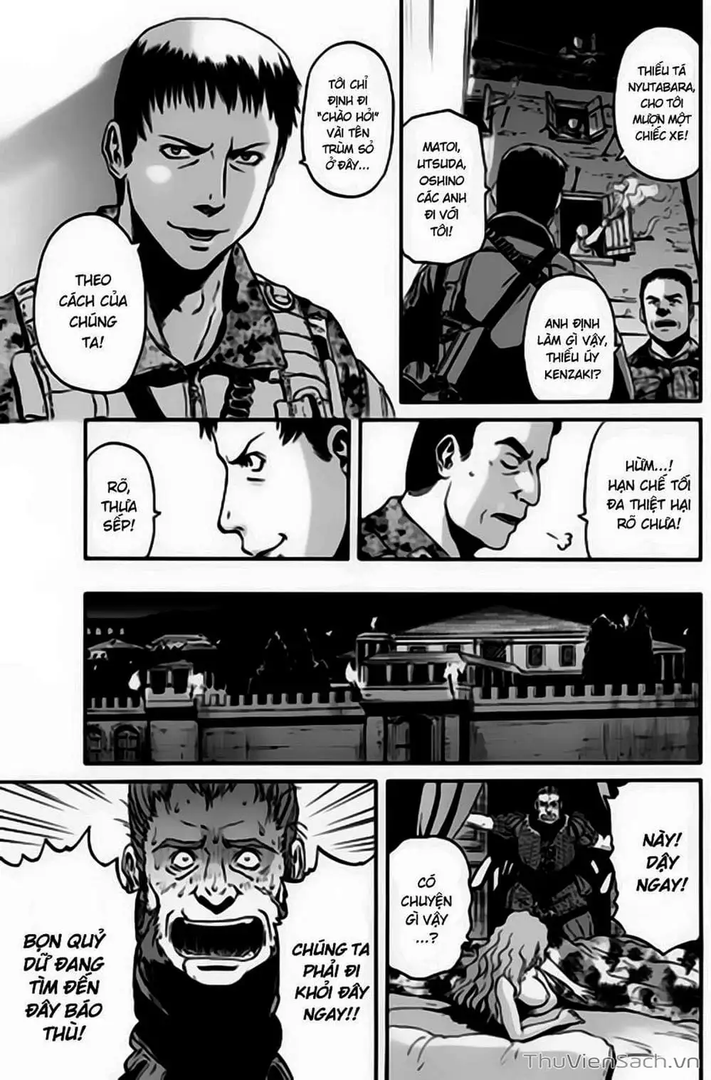 Truyện Tranh Phía Sau Cánh Cổng Bóng Tối Của Hư Không! trang 6