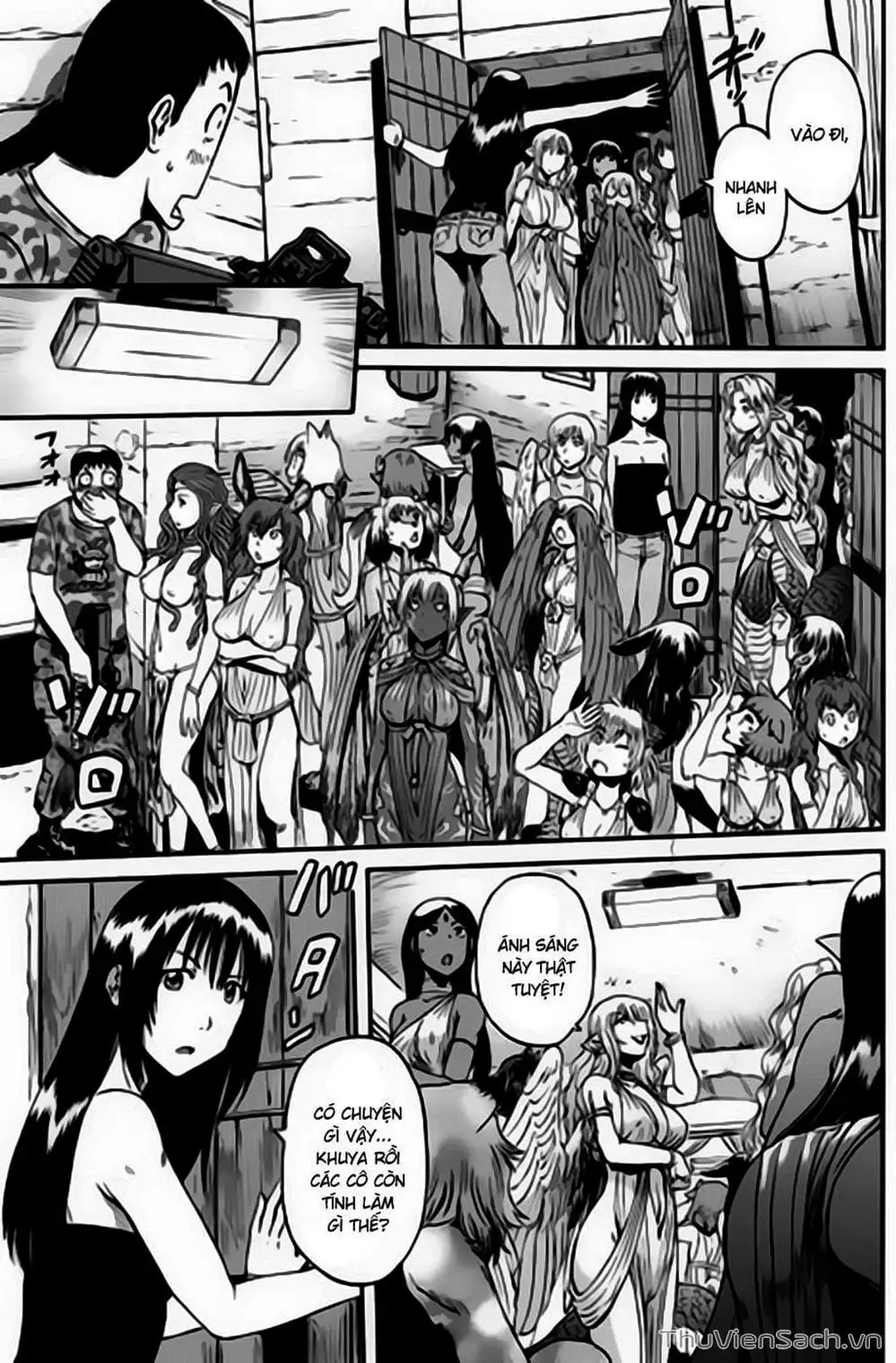 Truyện Tranh Phía Sau Cánh Cổng Bóng Tối Của Hư Không! trang 6