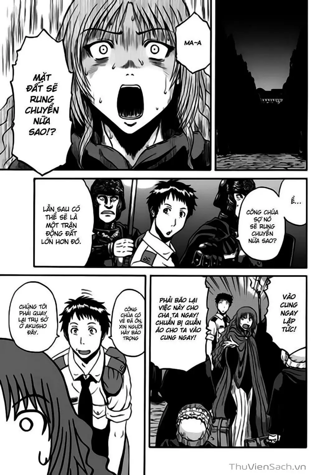 Truyện Tranh Phía Sau Cánh Cổng Bóng Tối Của Hư Không! trang 6