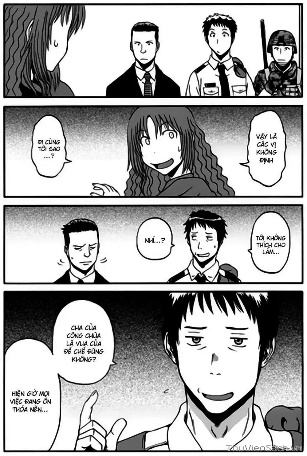 Truyện Tranh Phía Sau Cánh Cổng Bóng Tối Của Hư Không! trang 6