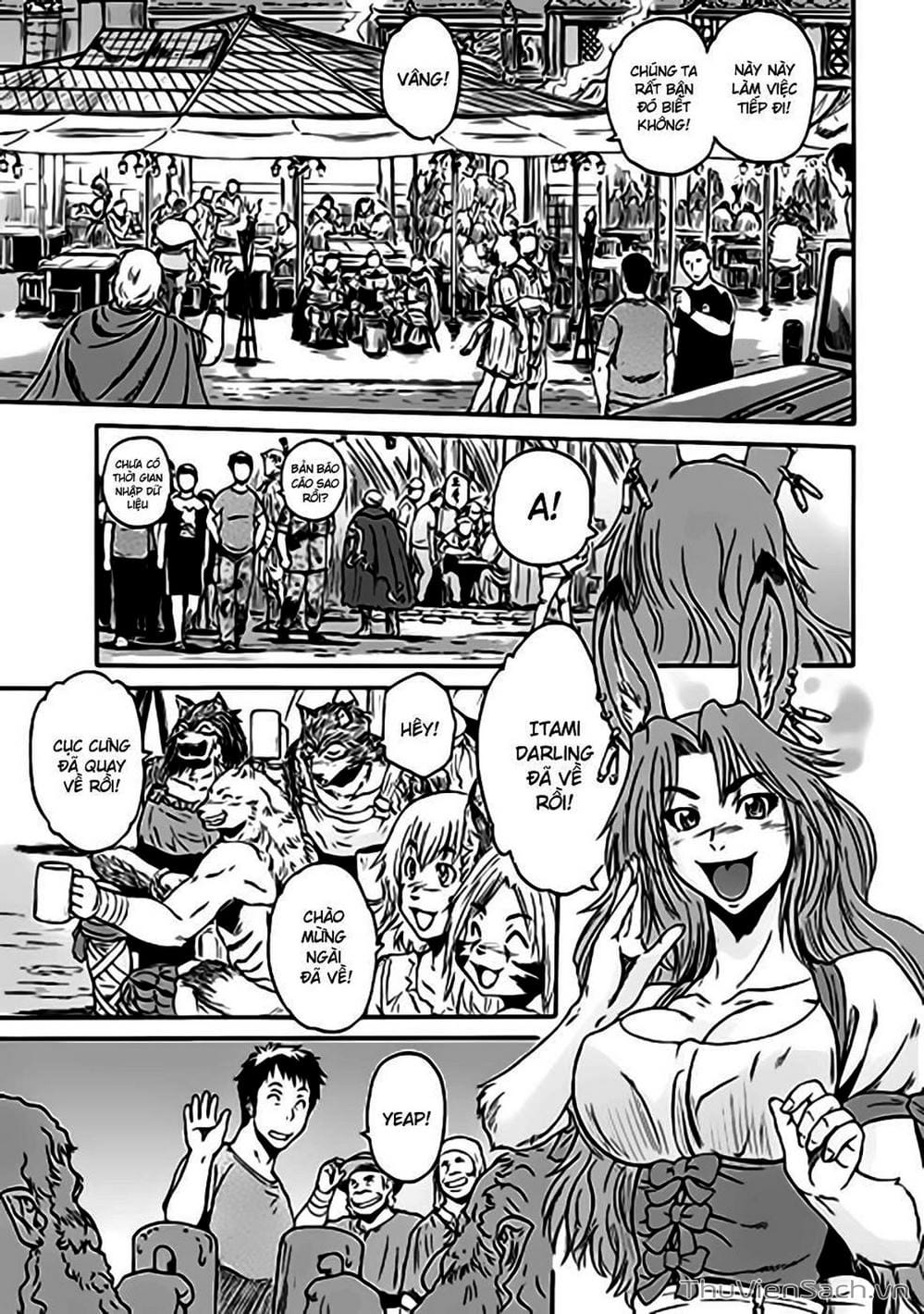 Truyện Tranh Phía Sau Cánh Cổng Bóng Tối Của Hư Không! trang 6