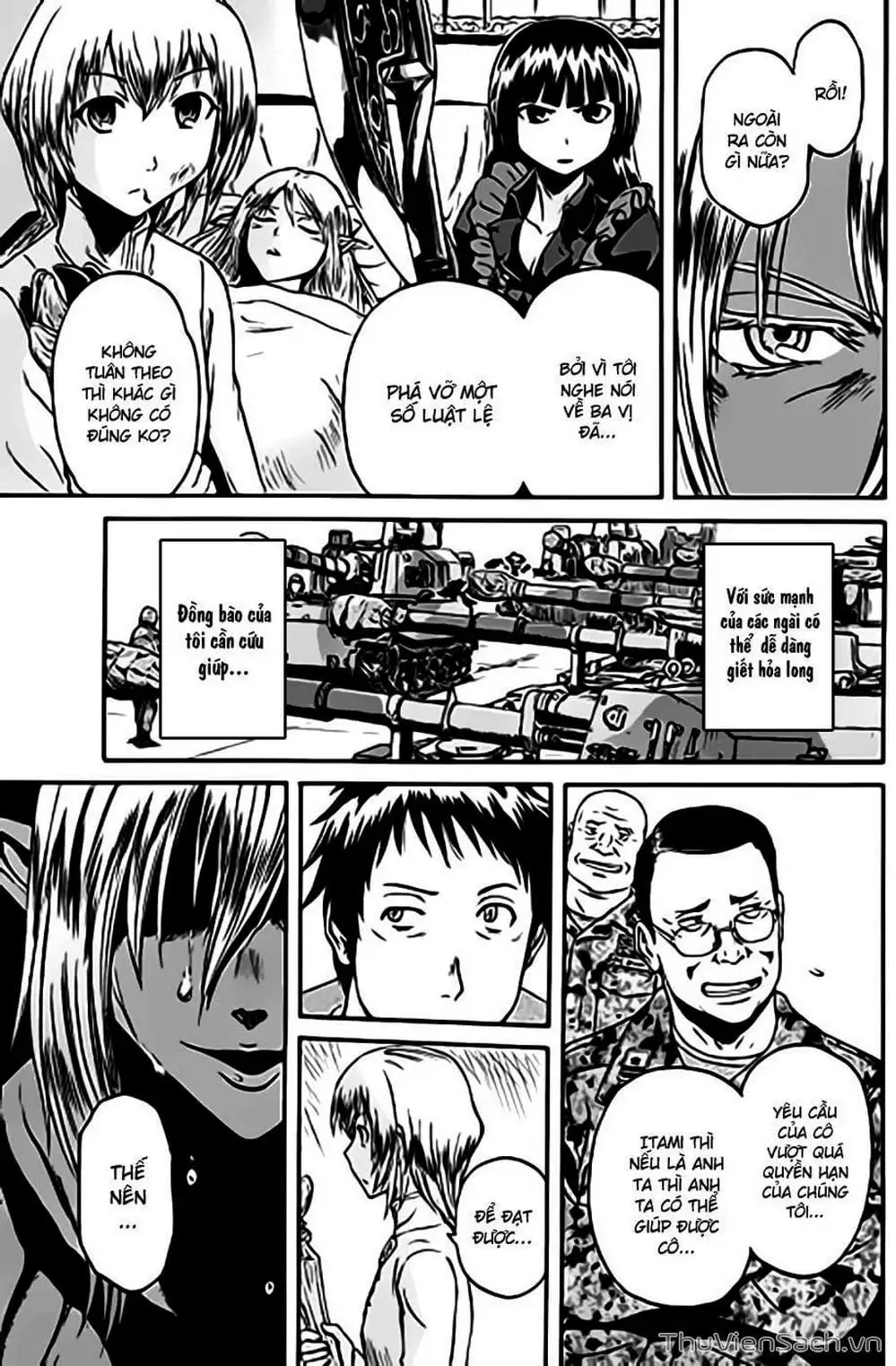 Truyện Tranh Phía Sau Cánh Cổng Bóng Tối Của Hư Không! trang 6