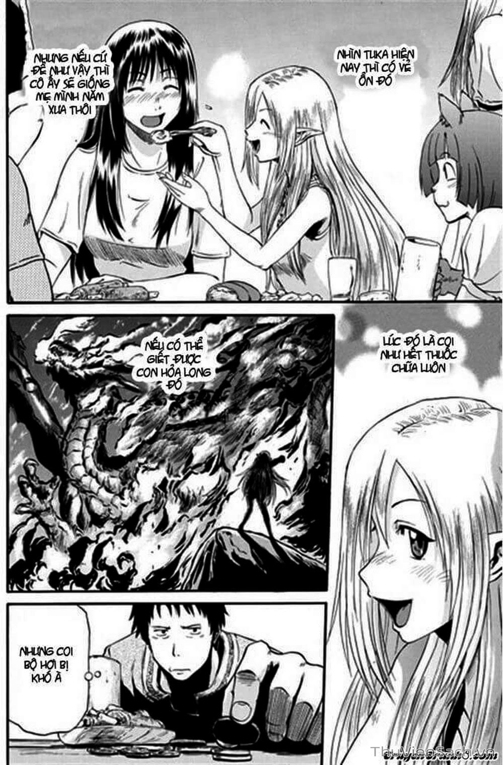 Truyện Tranh Phía Sau Cánh Cổng Bóng Tối Của Hư Không! trang 6