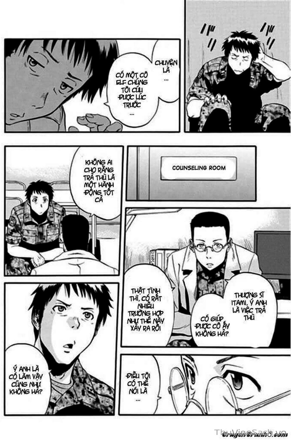 Truyện Tranh Phía Sau Cánh Cổng Bóng Tối Của Hư Không! trang 6