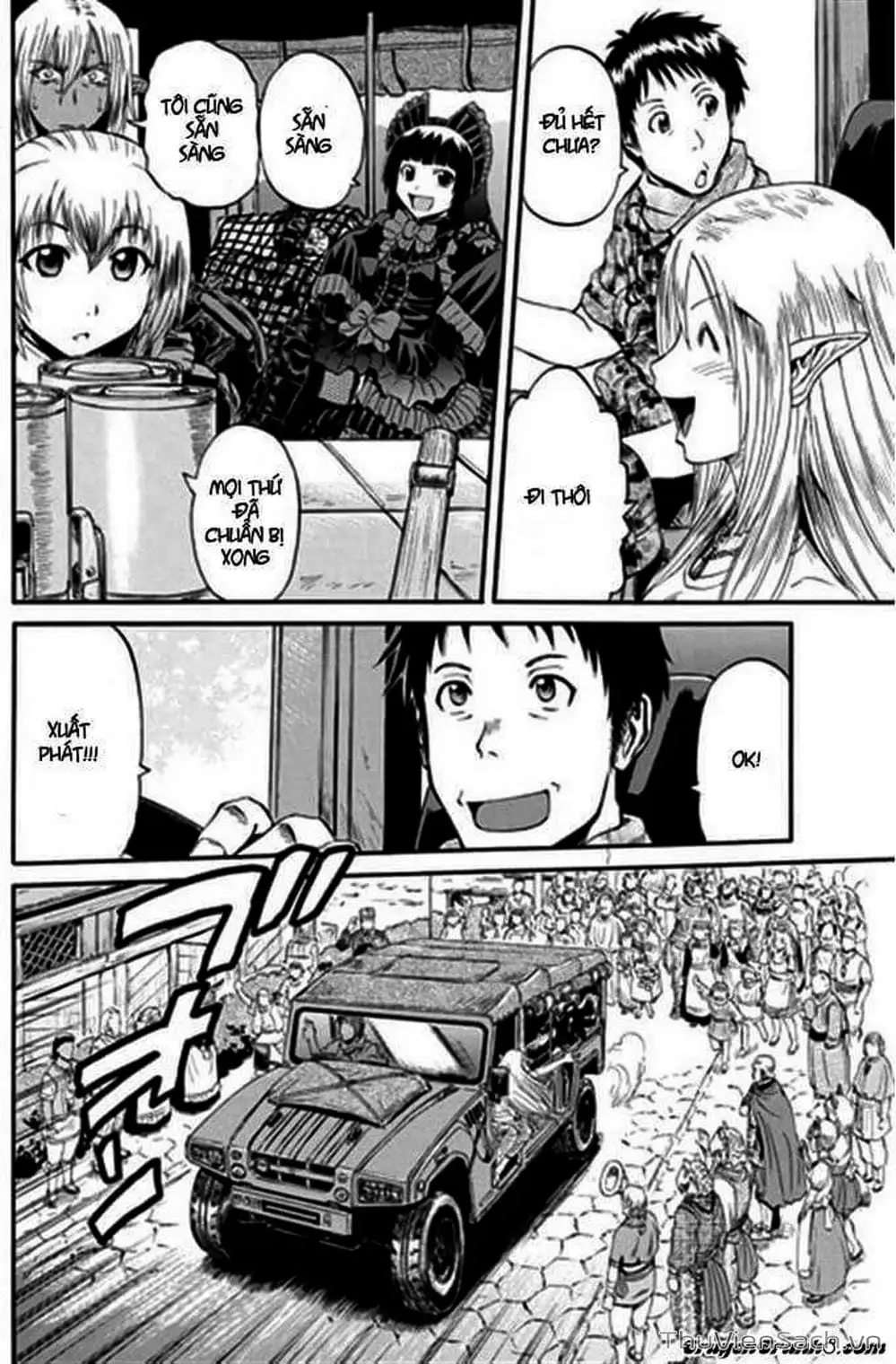 Truyện Tranh Phía Sau Cánh Cổng Bóng Tối Của Hư Không! trang 6