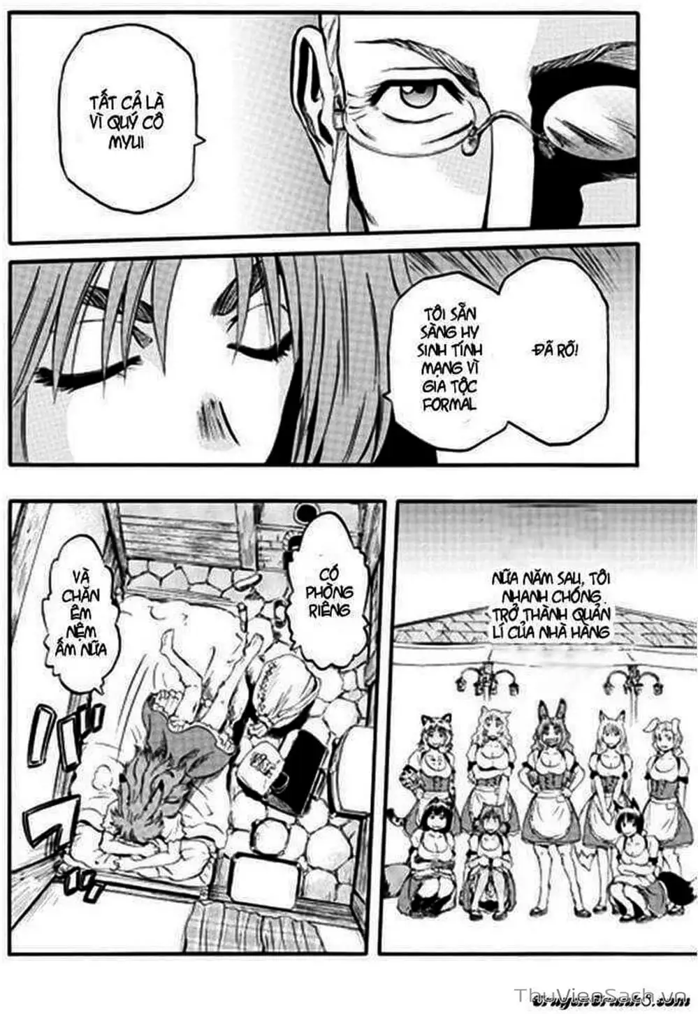 Truyện Tranh Phía Sau Cánh Cổng Bóng Tối Của Hư Không! trang 6