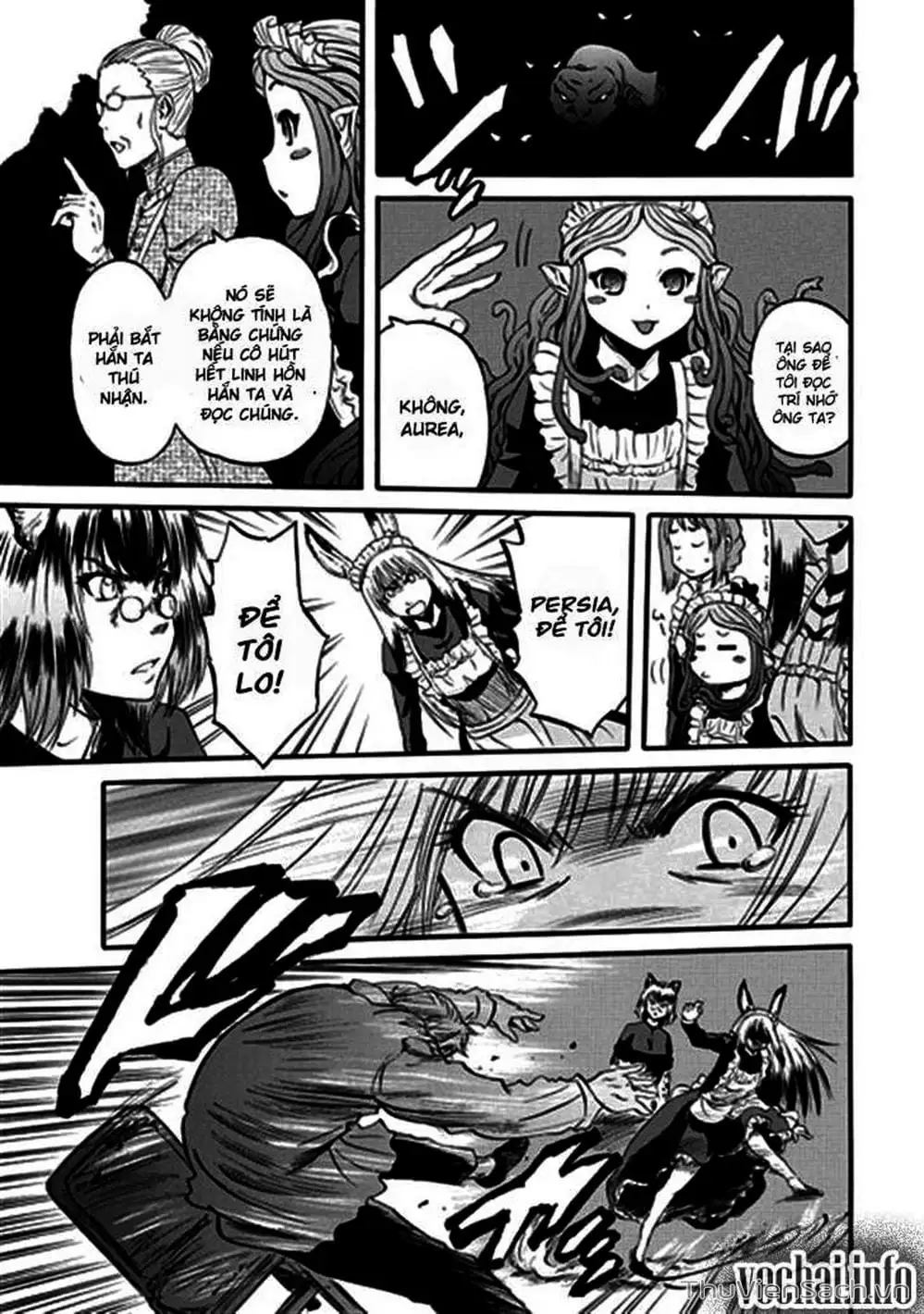 Truyện Tranh Phía Sau Cánh Cổng Bóng Tối Của Hư Không! trang 6