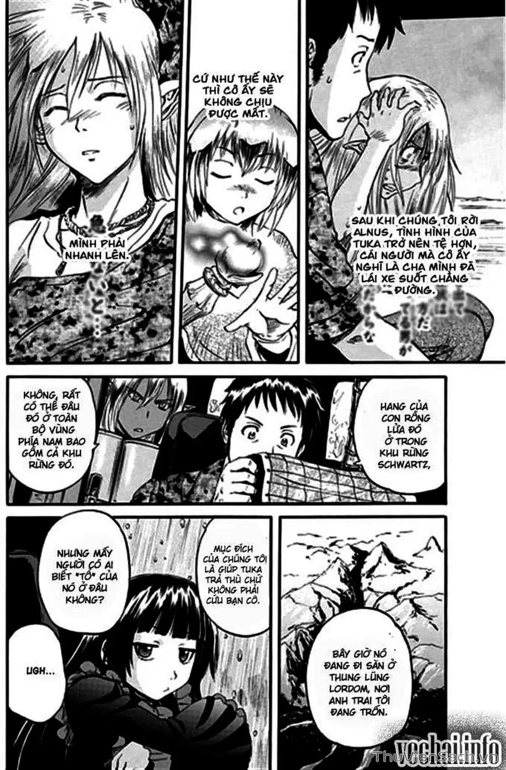 Truyện Tranh Phía Sau Cánh Cổng Bóng Tối Của Hư Không! trang 6