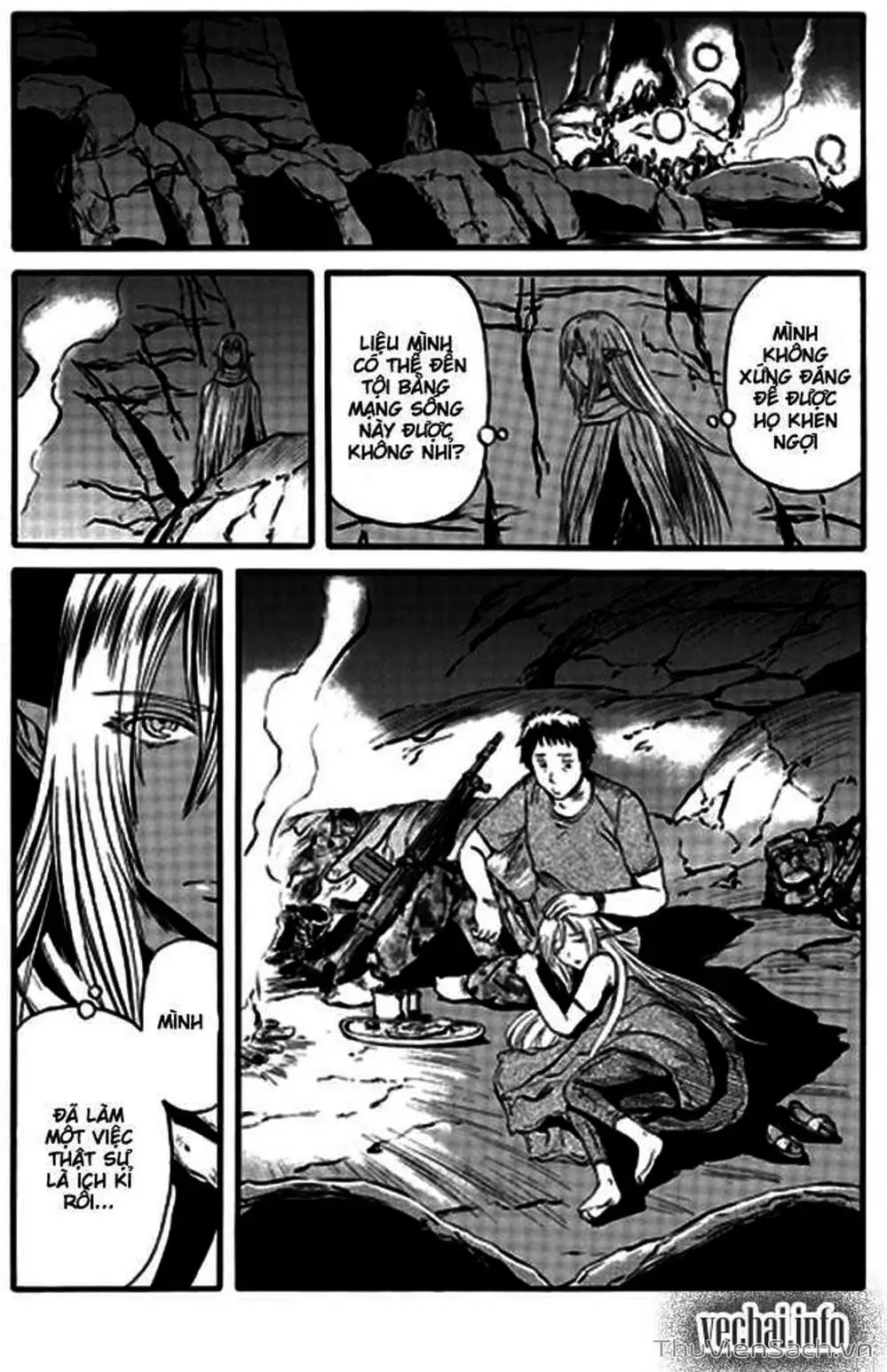 Truyện Tranh Phía Sau Cánh Cổng Bóng Tối Của Hư Không! trang 6