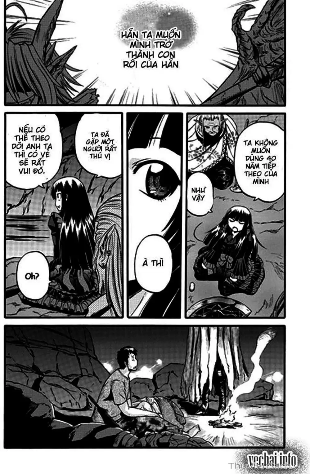 Truyện Tranh Phía Sau Cánh Cổng Bóng Tối Của Hư Không! trang 6