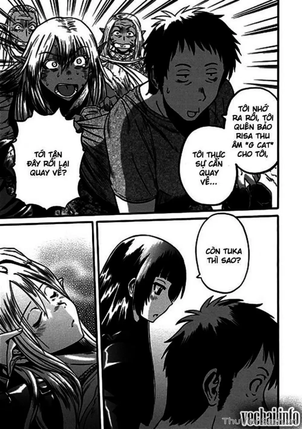 Truyện Tranh Phía Sau Cánh Cổng Bóng Tối Của Hư Không! trang 6