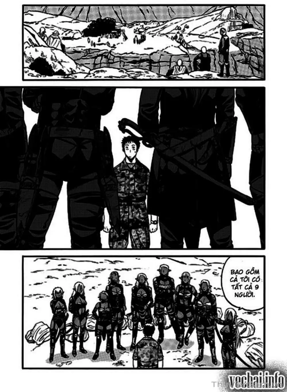 Truyện Tranh Phía Sau Cánh Cổng Bóng Tối Của Hư Không! trang 6