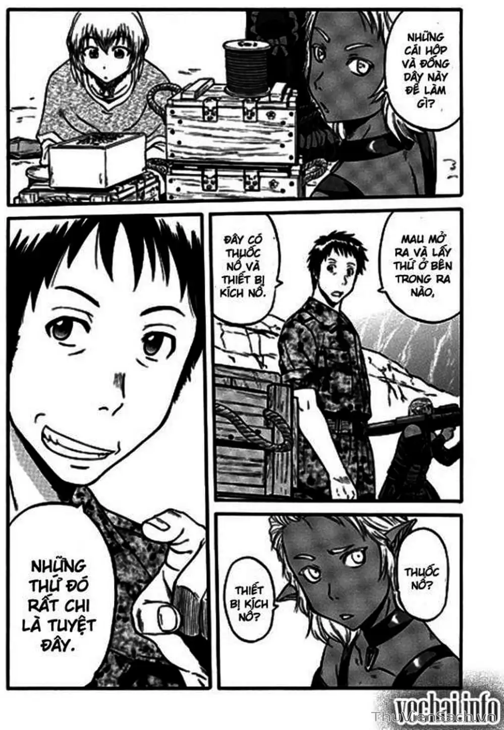 Truyện Tranh Phía Sau Cánh Cổng Bóng Tối Của Hư Không! trang 6