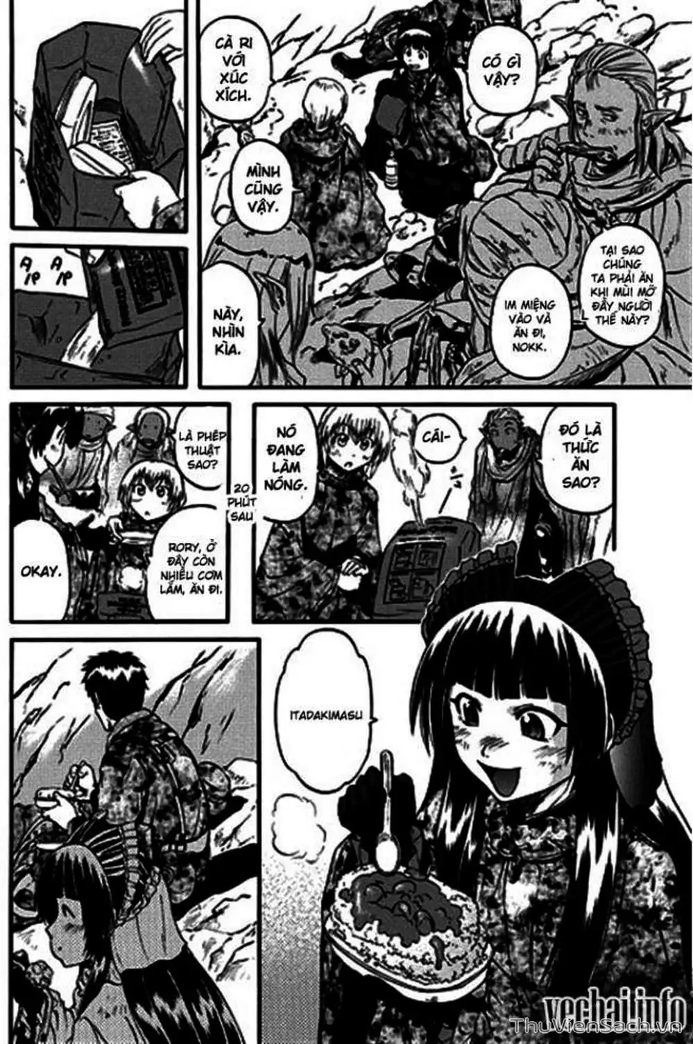 Truyện Tranh Phía Sau Cánh Cổng Bóng Tối Của Hư Không! trang 6