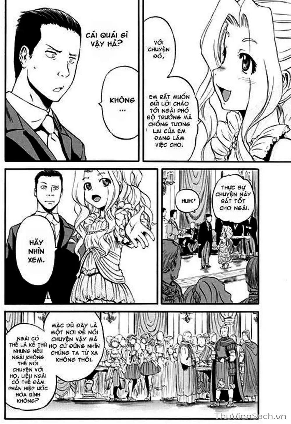 Truyện Tranh Phía Sau Cánh Cổng Bóng Tối Của Hư Không! trang 6
