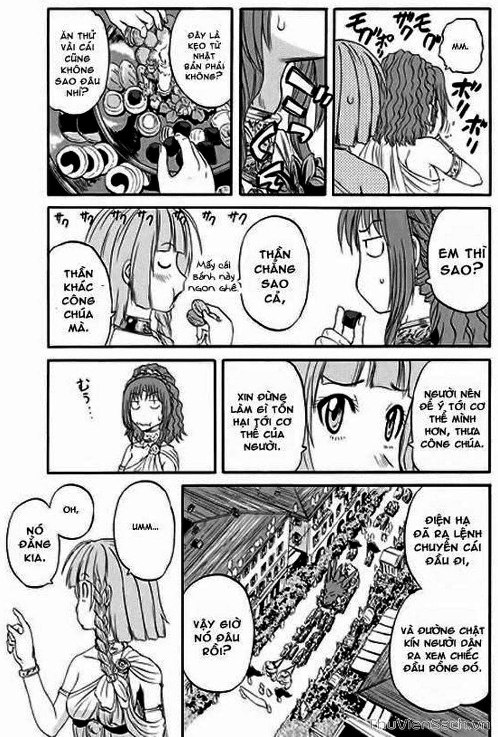 Truyện Tranh Phía Sau Cánh Cổng Bóng Tối Của Hư Không! trang 6