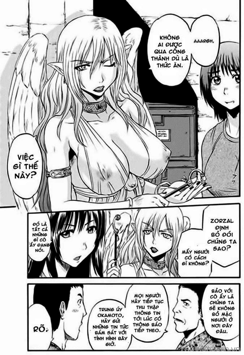 Truyện Tranh Phía Sau Cánh Cổng Bóng Tối Của Hư Không! trang 6