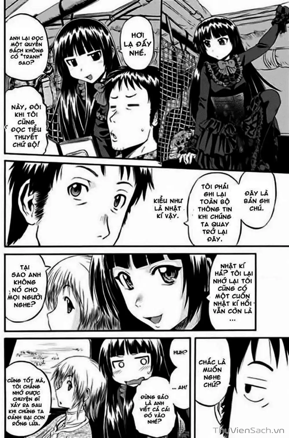 Truyện Tranh Phía Sau Cánh Cổng Bóng Tối Của Hư Không! trang 6