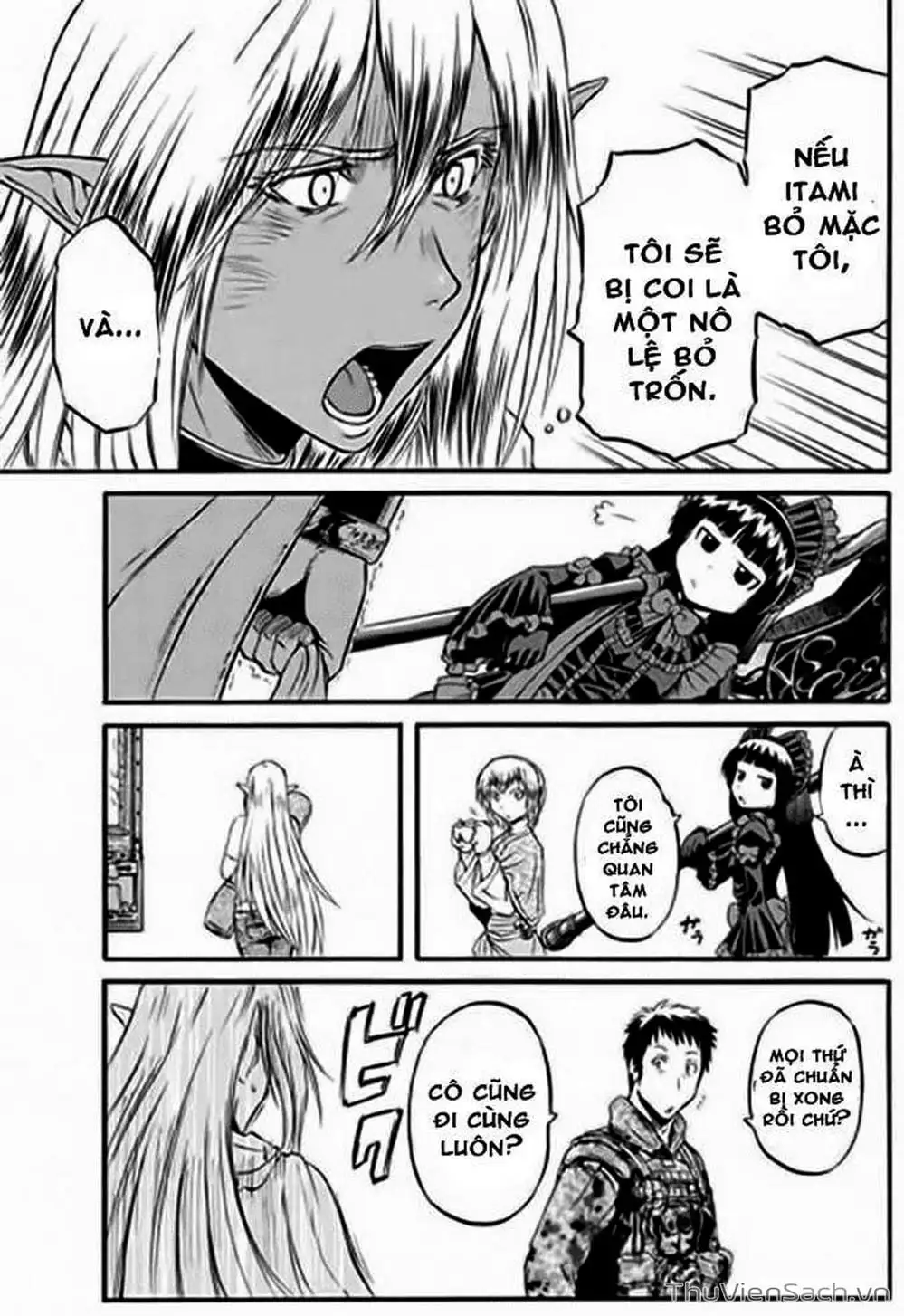 Truyện Tranh Phía Sau Cánh Cổng Bóng Tối Của Hư Không! trang 6