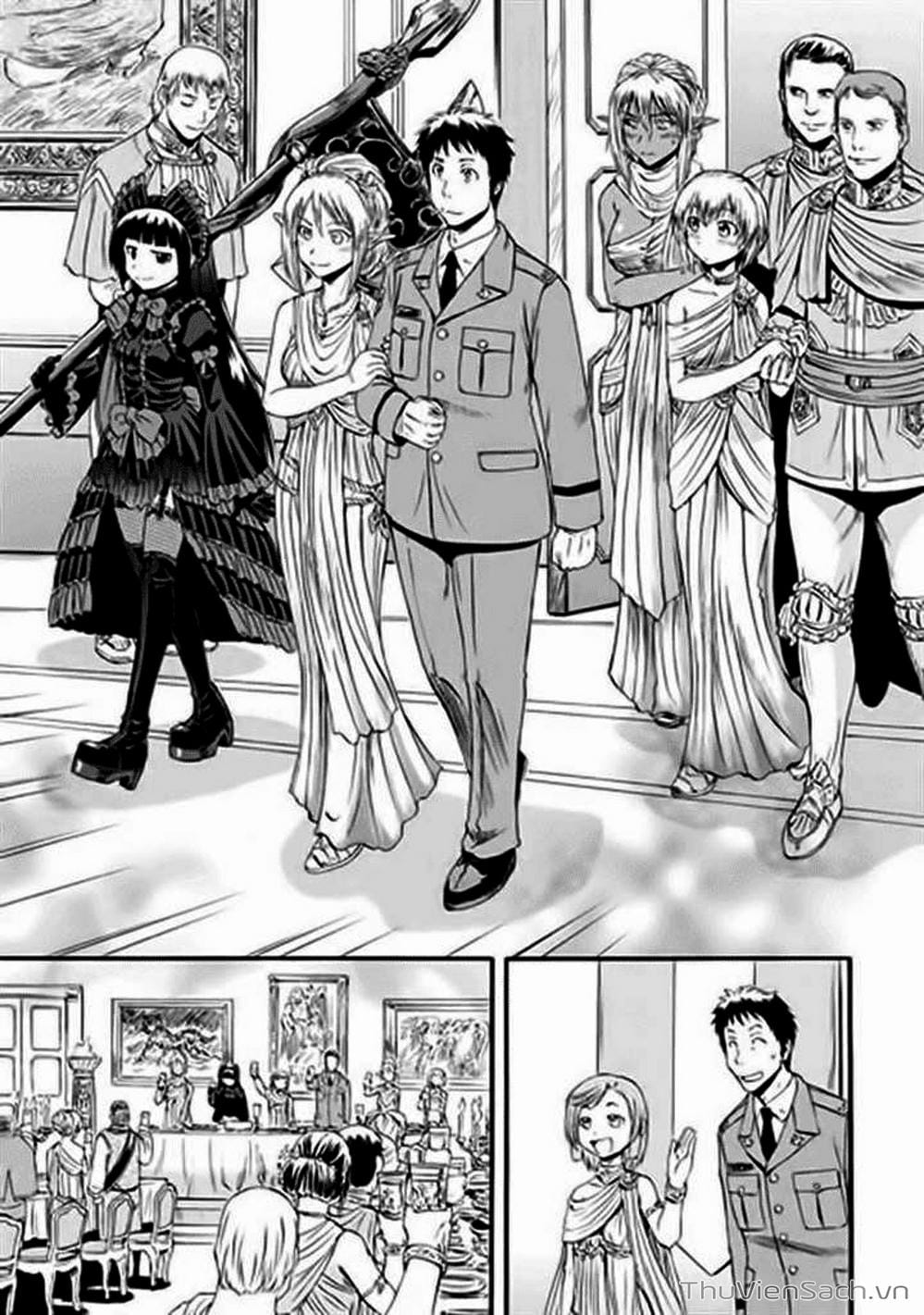Truyện Tranh Phía Sau Cánh Cổng Bóng Tối Của Hư Không! trang 6