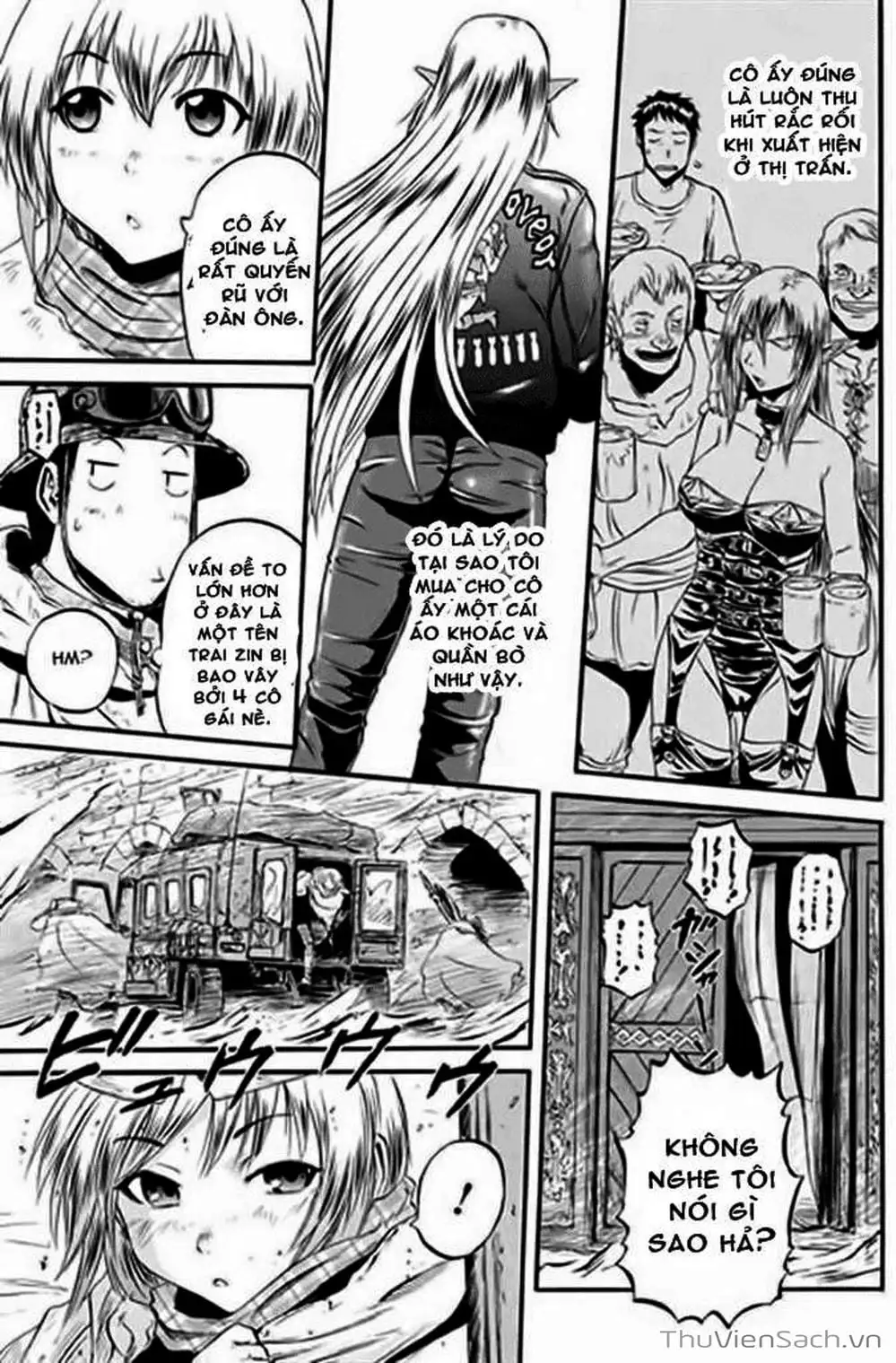 Truyện Tranh Phía Sau Cánh Cổng Bóng Tối Của Hư Không! trang 6